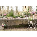 Carafa "Vintage Flowers" 17x13x18 cm, Clayre & Eef