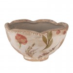 Vas decorativ pentru flori "Spring Petal" Ø 16x9 cm, Clayre & Eef