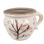Vas decorativ "Branches & Birds" 20x17x15 cm, Clayre & Eef