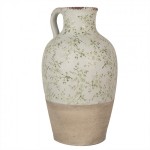 Carafa decorativa "Floral Green" Ø 30x50 cm, Clayre&Eef