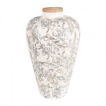 Carafa decorativa "Floral Beige" Ø 24x40 cm, Clayre&Eef