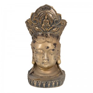 Figurina decorativa "Buddha" 11x9x22 cm, Clayre & Eef Figurina decorativa "Buddha" 11x9x22 cm, Clayre & Eef