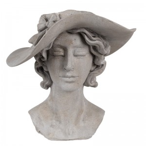 Vas decorativ 27x23x26 cm, Clayre & Eef Vas decorativ 27x23x26 cm, Clayre & Eef