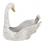 Vas decorativ "Swan" 44x26x43 cm, Clayre & Eef