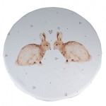 Fata de masa "Bunnies in Love" Ø 170 cm, Clayre & Eef