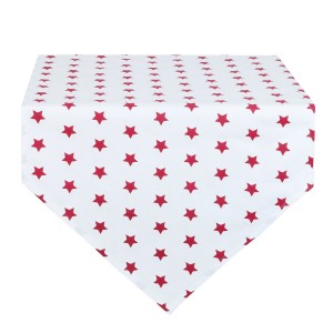 Craciun Traversa de masa bumbac 50x160cm "Catch a Star", Clayre&Eef