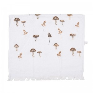 Prosop de bucatarie flausat 100% bumbac 40x66cm "Little Fall Jewels", Clayre & Eef