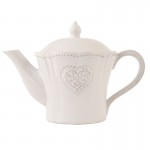 Ceainic We Love Tea 25x15x17 cm / 900 ml, Clayre & Eef Ceainic We Love Tea 25x15x17 cm / 900 ml, Clayre & Eef