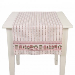 Traversa de masa bumbac 50x140cm "Home Sweet Home", Clayre&Eef