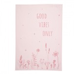 Prosop de bucatarie "Good Vibes Only" 47x70 cm, Clayre & Eef