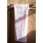 Prosop de bucatarie "Good Vibes Only" 47x70 cm, Clayre & Eef