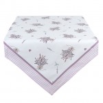 Traversa de masa bumbac 50x160cm "Lavender Garden", Clayre & Eef