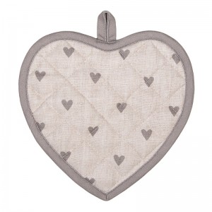 Servet termic "Love It" 20x20 cm, Clayre & Eef Servet termic "Love It" 20x20 cm, Clayre & Eef