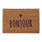 Covoras de intrare "Bonjour" 60x42 cm, Clayre & Eef