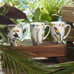 Cana ceramica Colectie Reignforest - Parrot 275ml, Churchill Cana ceramica Colectie Reignforest - Parrot 275ml, Churchill
