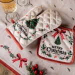 Craciun Sort de bucatarie "Traditional Christmas Harmony" 70x85 cm, Clayre & Eef Craciun Sort de bucatarie "Traditional Christmas Harmony" 70x85 cm, Clayre & Eef