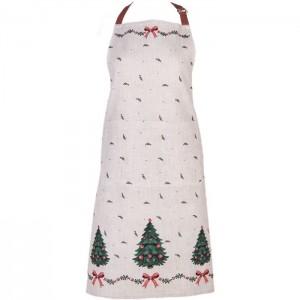 Craciun Sort de bucatarie "Traditional Christmas Harmony" 70x85 cm, Clayre & Eef