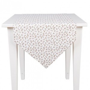 Traversa de masa bumbac 50x160cm "Vins et Châteaux", Clayre&Eef