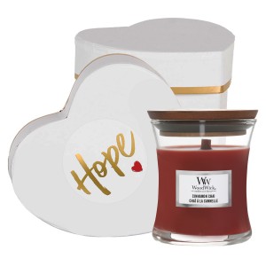Set Cadou HOPE - Lumanare Borcan Mic 85g Cinnamon Chai, WoodWick Set Cadou HOPE - Lumanare Borcan Mic 85g Cinnamon Chai, WoodWick