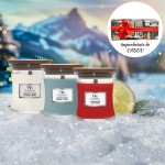 Set cadou Editie Limitata Christmas Nights - 3 lumanari parfumate Borcan Mic WoodWick Set cadou Editie Limitata Christmas Nights - 3 lumanari parfumate Borcan Mic WoodWick