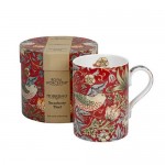 PIMPERNEL Cana in cutie cadou Strawberry Thief Crimson, 350ml