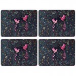 PIMPERNEL Sara Miller India Hummingbird Set 4 Placemats Large 40.10 x 29.80cm
