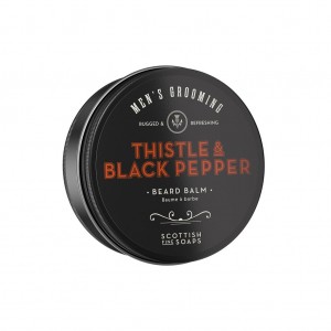 Balsam pentru barba 95ml, Thistle & Black Pepper, The Scottish Fine Soaps Balsam pentru barba 95ml, Thistle & Black Pepper, The Scottish Fine Soaps