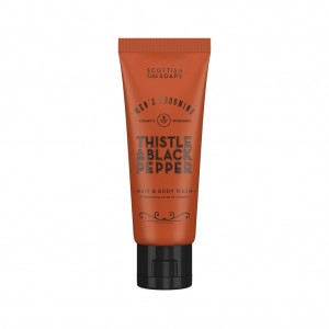 Sampon si gel de dus 2in1, 75ml, Thistle & Black Pepper, The Scottish Fine Soaps Sampon si gel de dus 2in1, 75ml, Thistle & Black Pepper, The Scottish Fine Soaps
