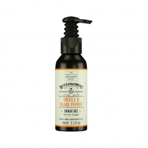 Gel de ras 100ml, Thistle & Black Pepper, The Scottish Fine Soaps Gel de ras 100ml, Thistle & Black Pepper, The Scottish Fine Soaps