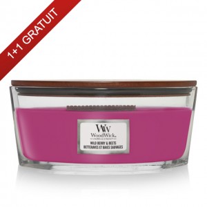 Lumanare Parfumata Ellipse Wild Berry & Beets, WoodWick® 