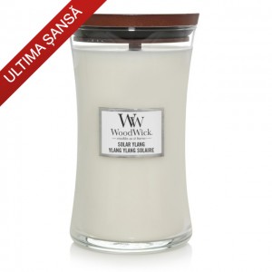 Lumanare Parfumata Borcan Mare Solar Ylang, WoodWick®