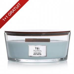Lumanare Parfumata Ellipse Seaside Neroli, WoodWick® 