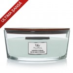 Lumanare Parfumata Ellipse Sagewood & Seagrass, WoodWick® 
