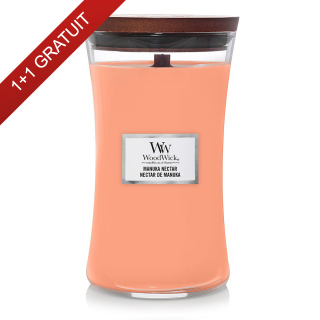 Lumanare Parfumata Borcan Mare Manuka Nectar, WoodWick® Lumanare Parfumata Borcan Mare Manuka Nectar, WoodWick®