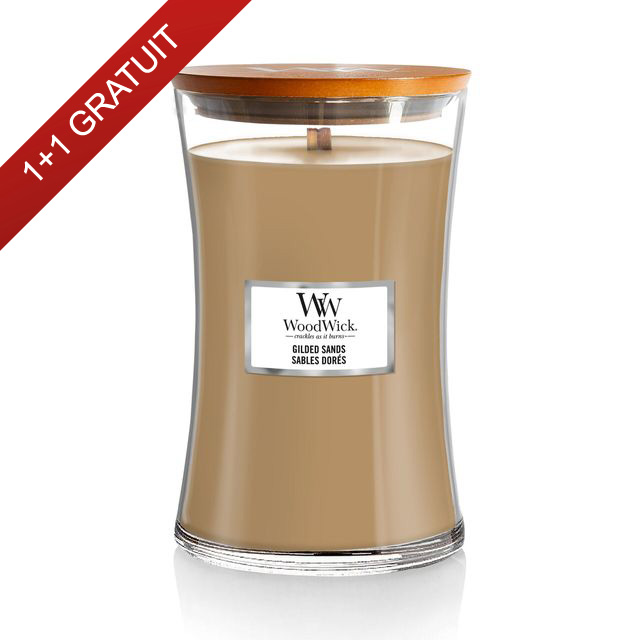 Lumanare Parfumata Borcan Mare Gilded Sands, WoodWick® Lumanare Parfumata Borcan Mare Gilded Sands, WoodWick®