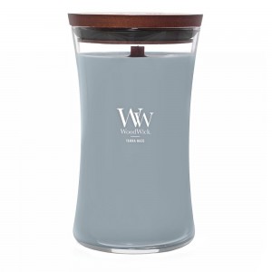 Lumanare Parfumata Borcan Mare Terra Haze, WoodWick®