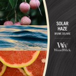 Lumanare Parfumata Borcan Mediu Solar Haze, WoodWick®