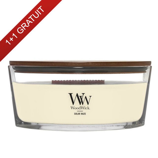 Lumanare Parfumata Ellipse Solar Haze, WoodWick® Lumanare Parfumata Ellipse Solar Haze, WoodWick®