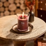 Lumanare Parfumata Borcan Mediu Rouge Oud, WoodWick®