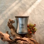 Editie Limitata - Lumanare Parfumata Borcan Mediu Precious Metals, Candescent Coast, WoodWick®