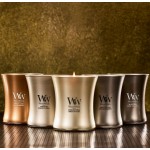 Editie Limitata - Lumanare Parfumata Borcan Mediu Precious Metals, Sparkling Pomelo, WoodWick®