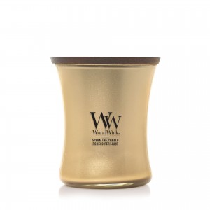 Editie Limitata - Lumanare Parfumata Borcan Mediu Precious Metals, Sparkling Pomelo, WoodWick®