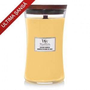 Lumanare Parfumata Borcan Mare Seaside Mimosa, WoodWick®