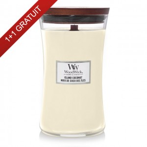 Lumanare Parfumata Borcan Mare Island Coconut, WoodWick®
