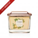 Lumanare Parfumata Elevation Collection Borcan Mediu Tonka Bean & Pumpkin, Yankee Candle