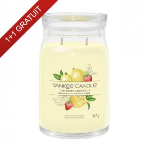 Yankee Candle Lumanare Parfumata Borcan Mare Signature Iced Berry Lemonade