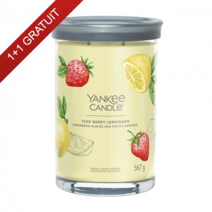 Yankee Candle Lumanare Parfumata Pahar Mare Signature Iced Berry Lemonade