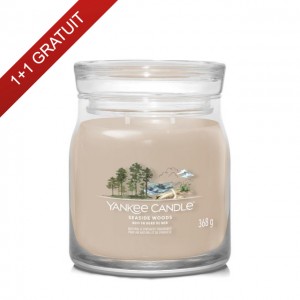 Yankee Candle Lumanare Parfumata Borcan Mediu Signature Seaside Woods