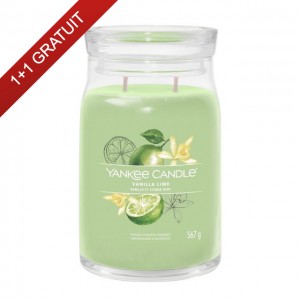 Yankee Candle Lumanare Parfumata Borcan Mare Signature Vanilla Lime