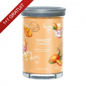 Yankee Candle Lumanare Parfumata Pahar Mare Signature Mango Ice Cream